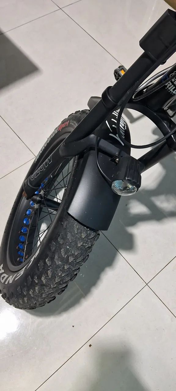 Bicicleta eletrica gorillabikes com bateria autonomia 40km - Foto 4