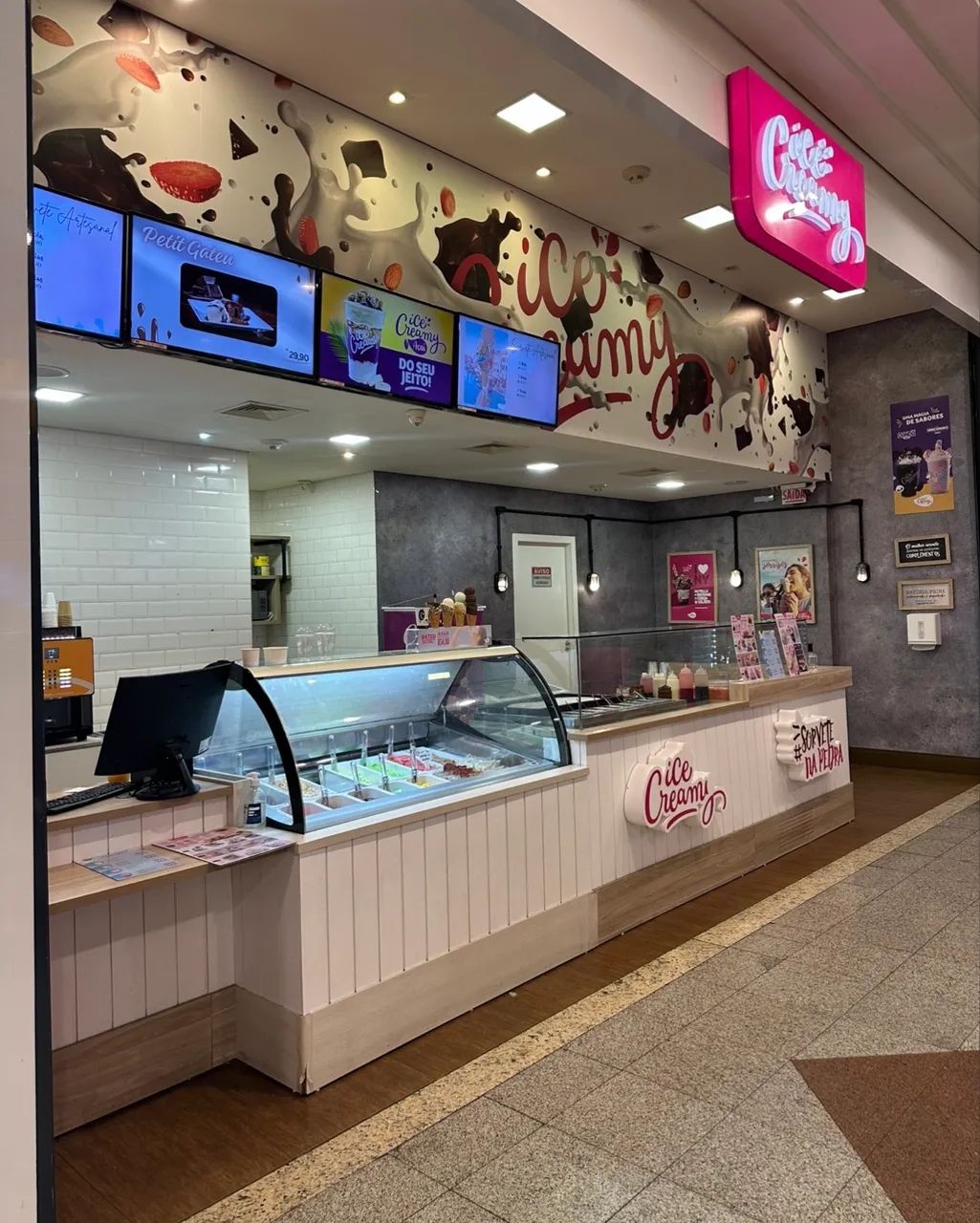 Vitrine Gelato ISA Italiana 