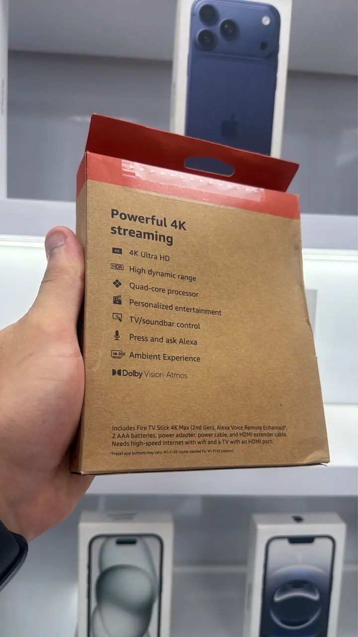 Fire TV Stick 4K Max 16GB - Wi-Fi 6E - Foto 2