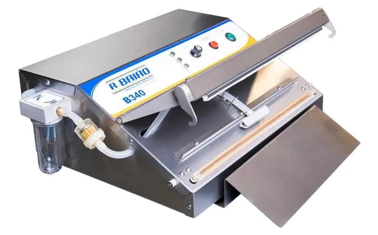 Embaladora Inox A Vacuo Bico Succao B340 220v Rbaiao - Foto 2