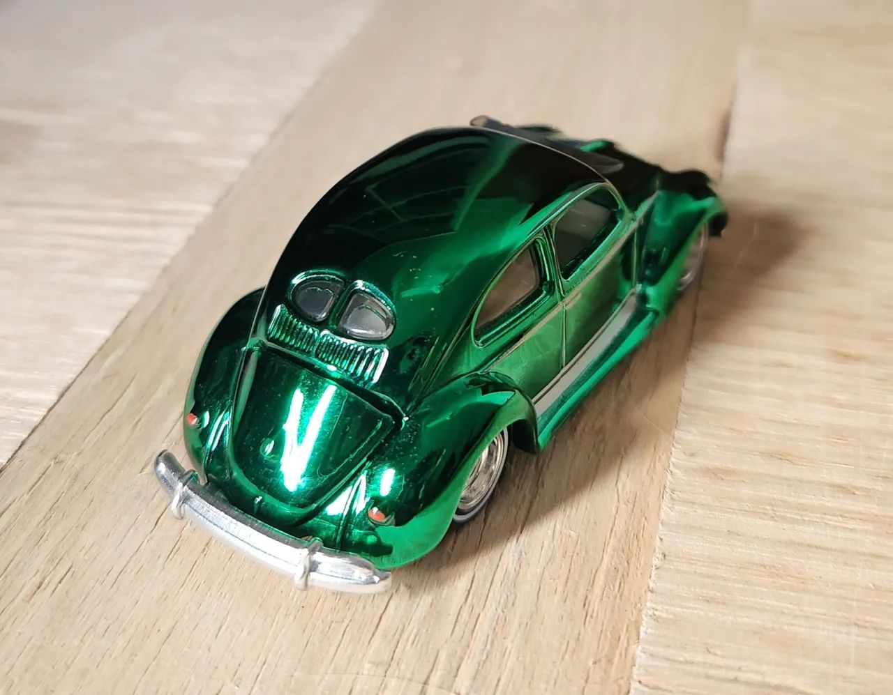 Hotwheels RLC Kawa-Bug A - Fusca verde - Foto 4