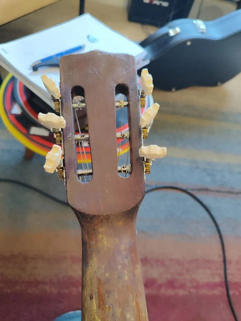 Violão nylon Del Vecchio anos 60 - Foto 4