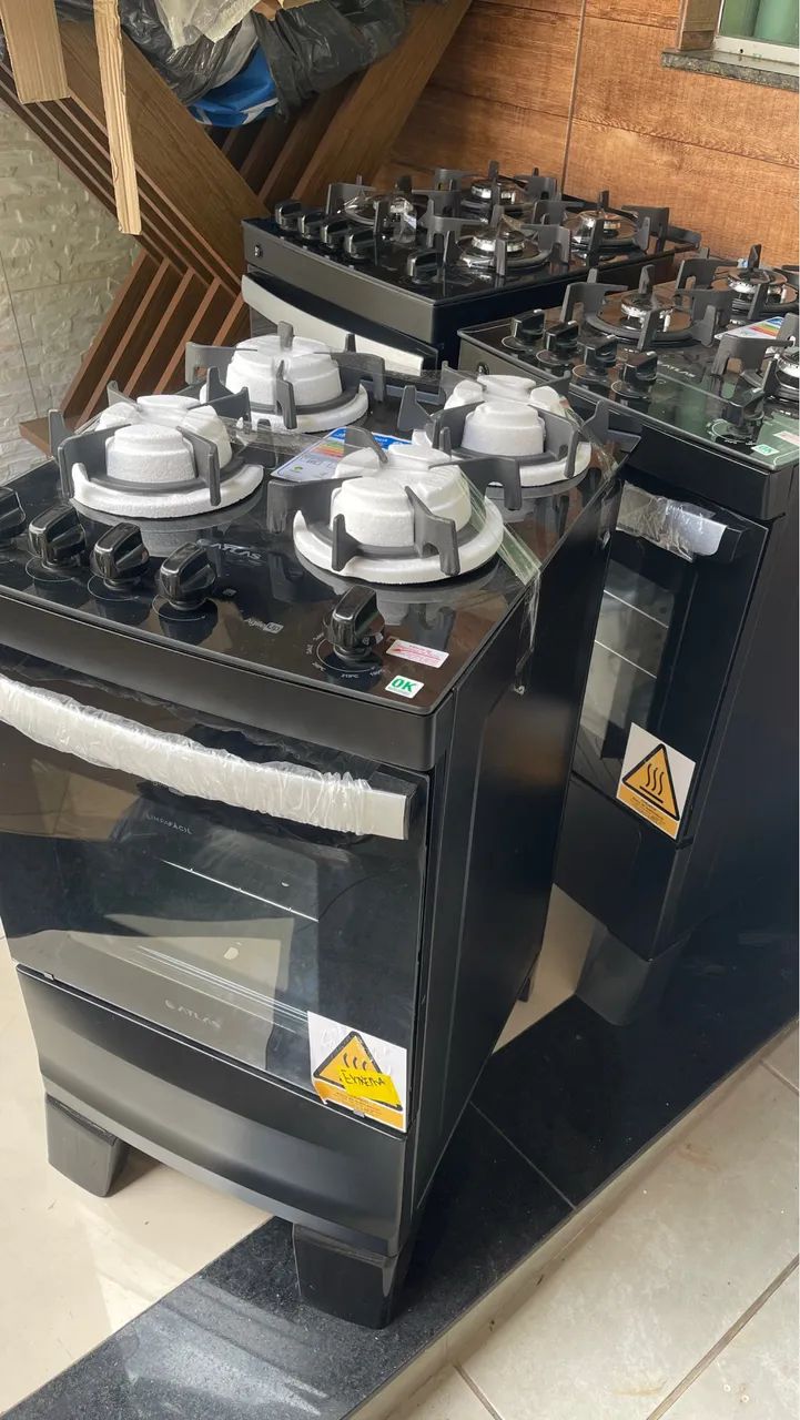 Fogão atlas mesa vidro agile! Entrego sem taxa
