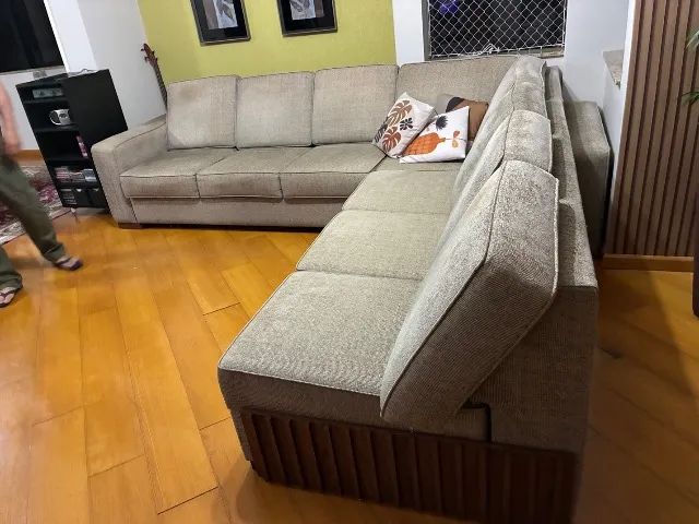 Sofá canto 6 lugares - Foto 2