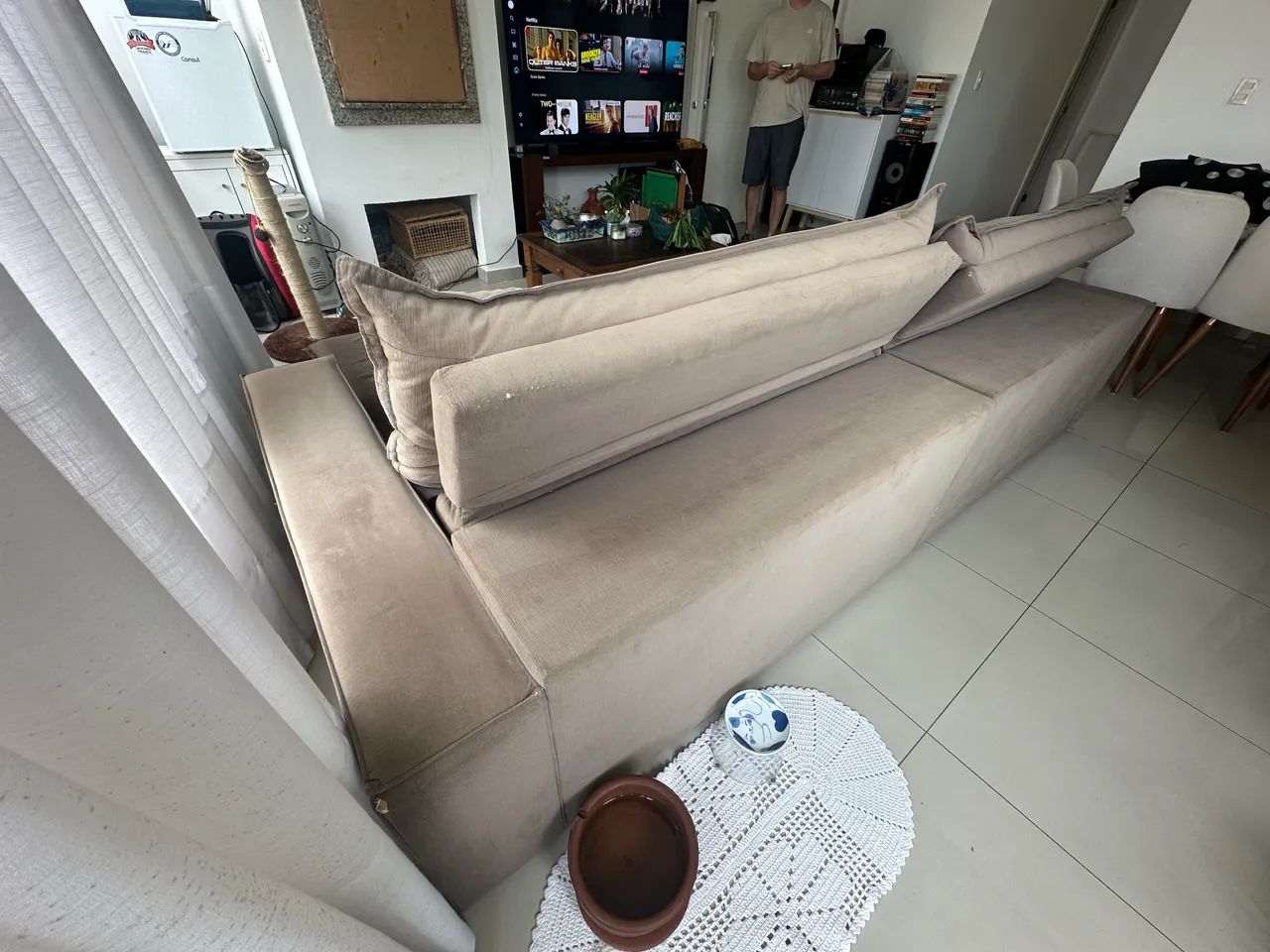 Sofá retratil usado  - Foto 4