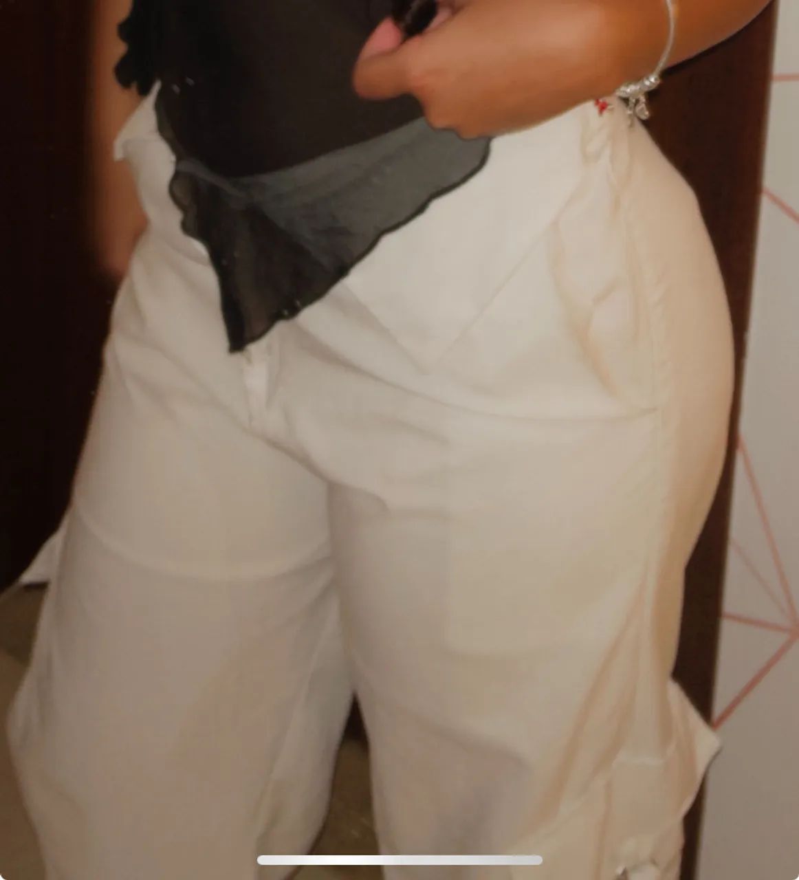 Calça branca  - Foto 2