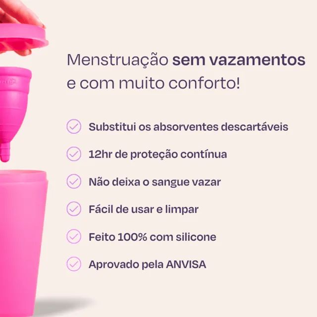 Porta Esterilizador para Coletor Menstrual - Fleurity - Verde - Foto 4