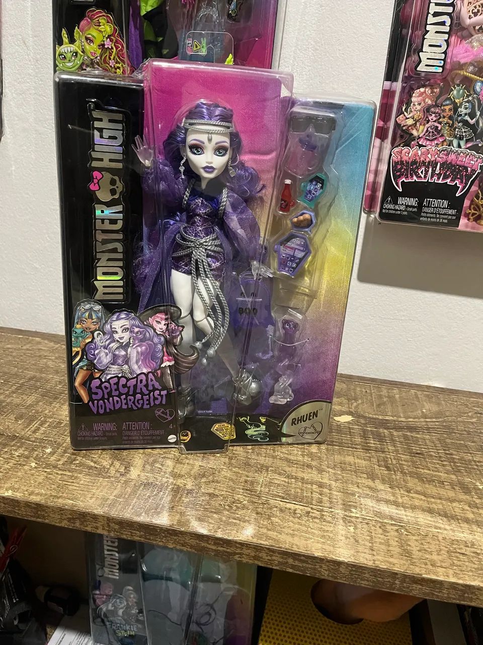 Boneca monster high spectra g3 lacrada