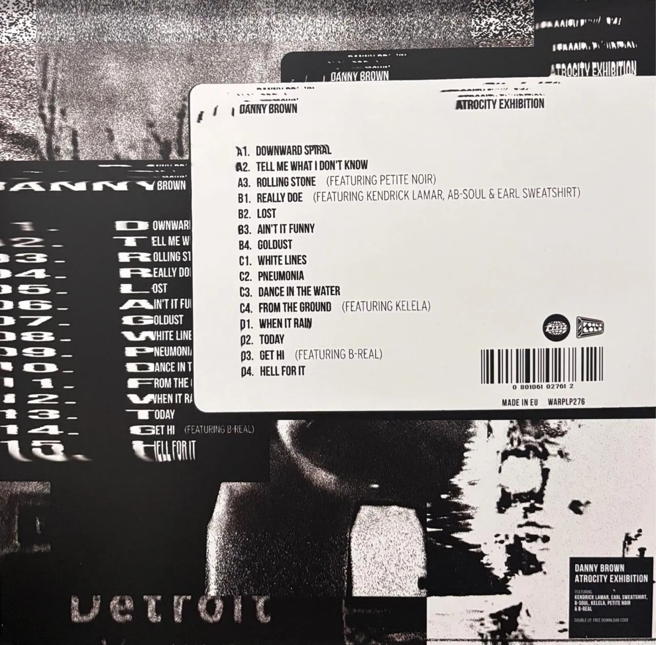 Danny Brown Atrocity Exhibition Lp Vinil 2016 - Foto 2