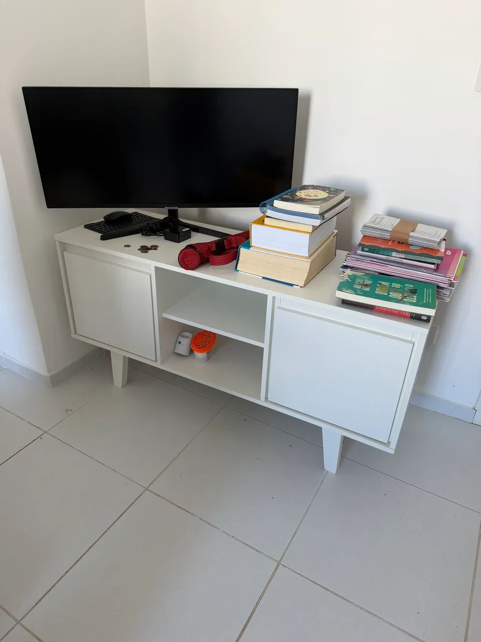 Escrivaninha branca  - Foto 2