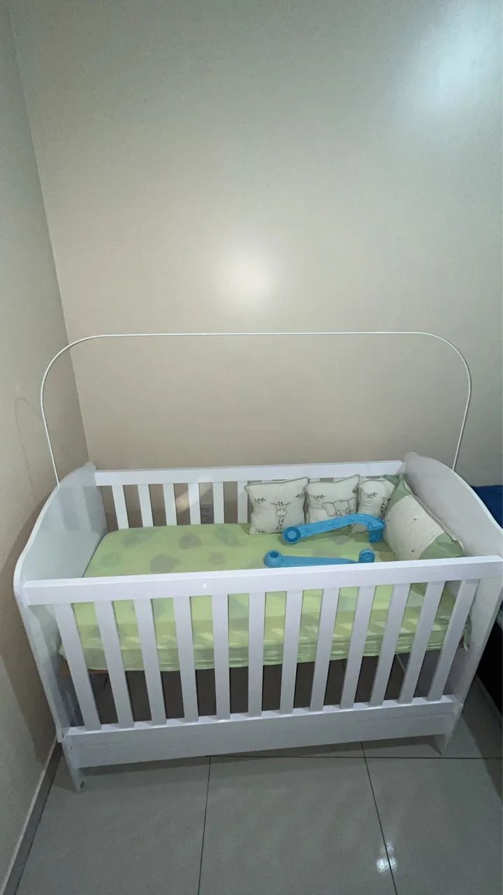 Berço usado por 7 meses - Foto 2