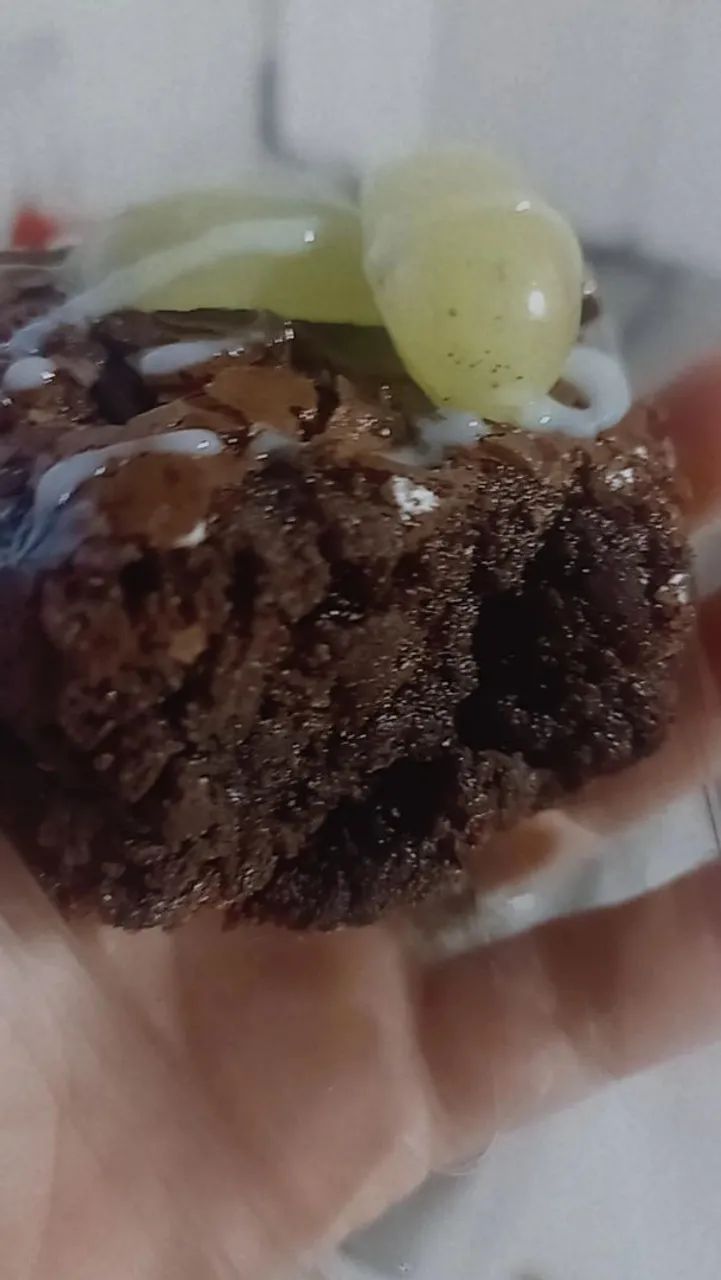 Brownies com gotas de chocolate - Foto 2