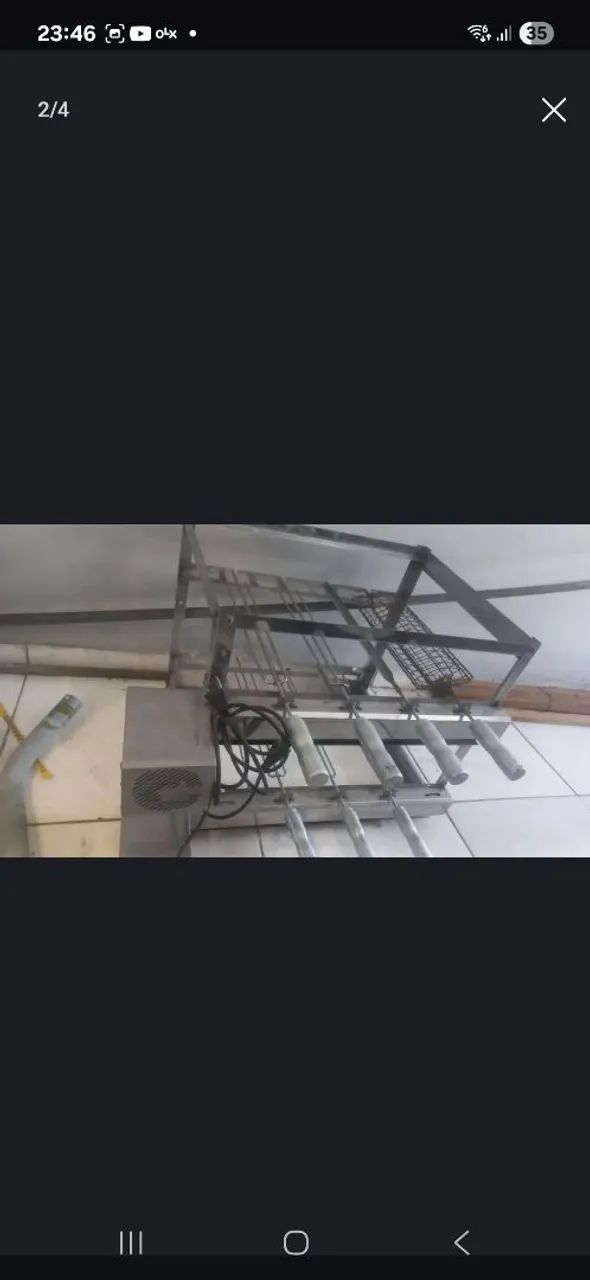 Churrasqueira  com espeto  - Foto 2