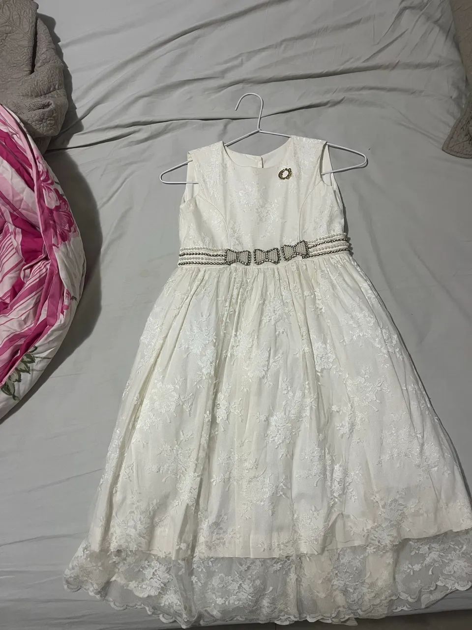Vestido branco Milon  - Foto 3