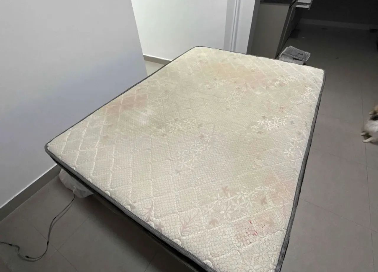 CAMA CASAL (base + colchão)  - Foto 3