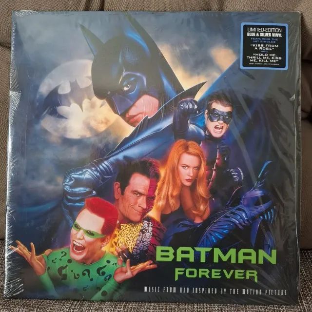 Novo Disco Vinil LP Batman Forever Eternamente Importado