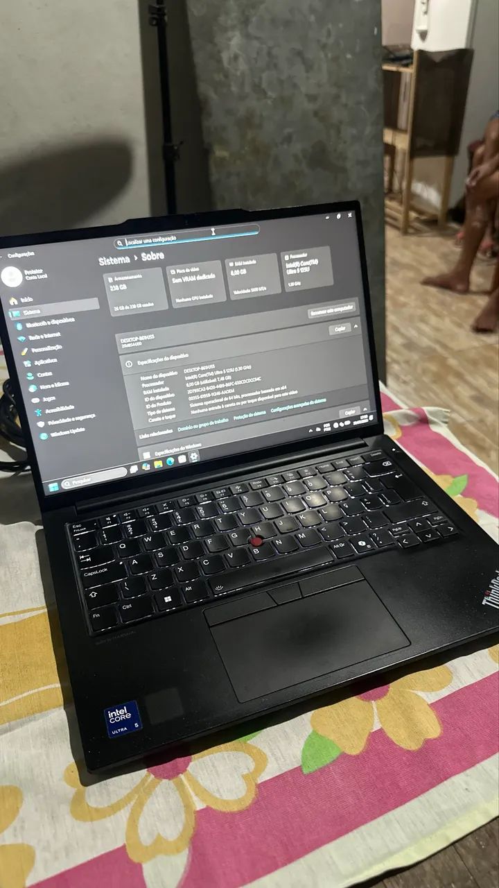 Notebook Lenovo thinkpad e14 gen 6 ultra 5  - Foto 2