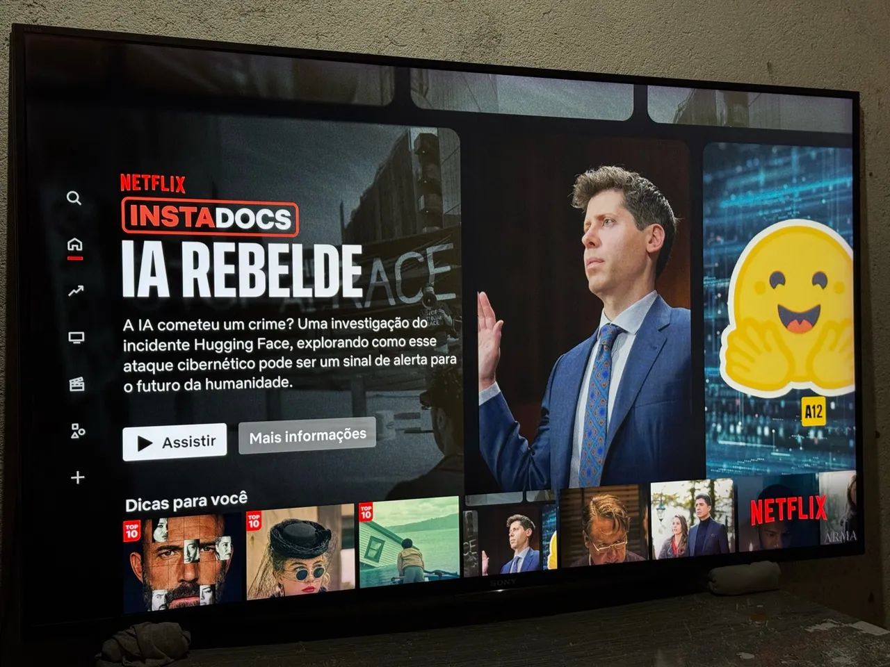 Tv smart 55 polegadas 4k - Foto 2