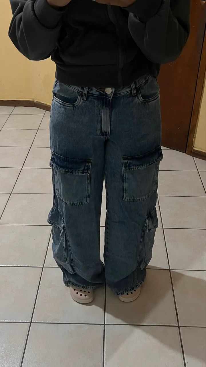 Calça wide leg  - Foto 2