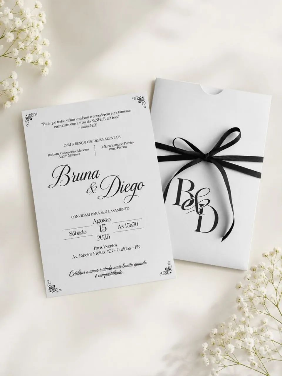 Convite de Casamento  - Foto 2