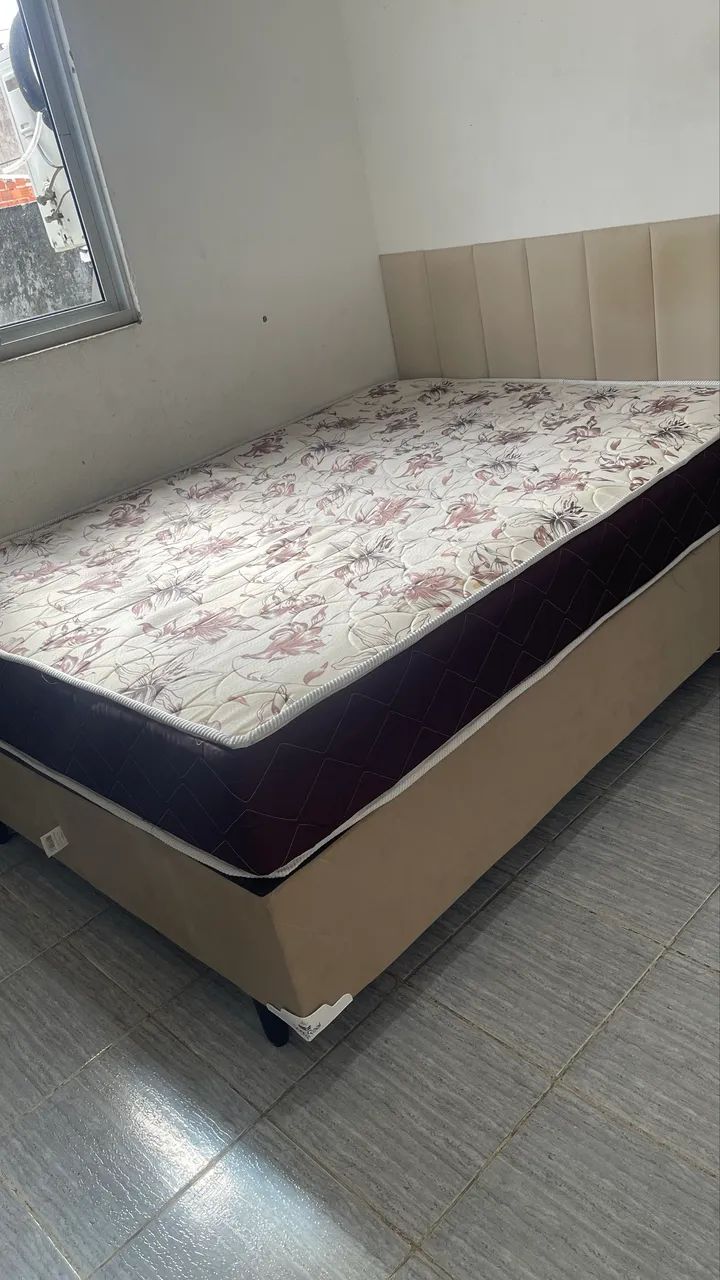 Cama box casal