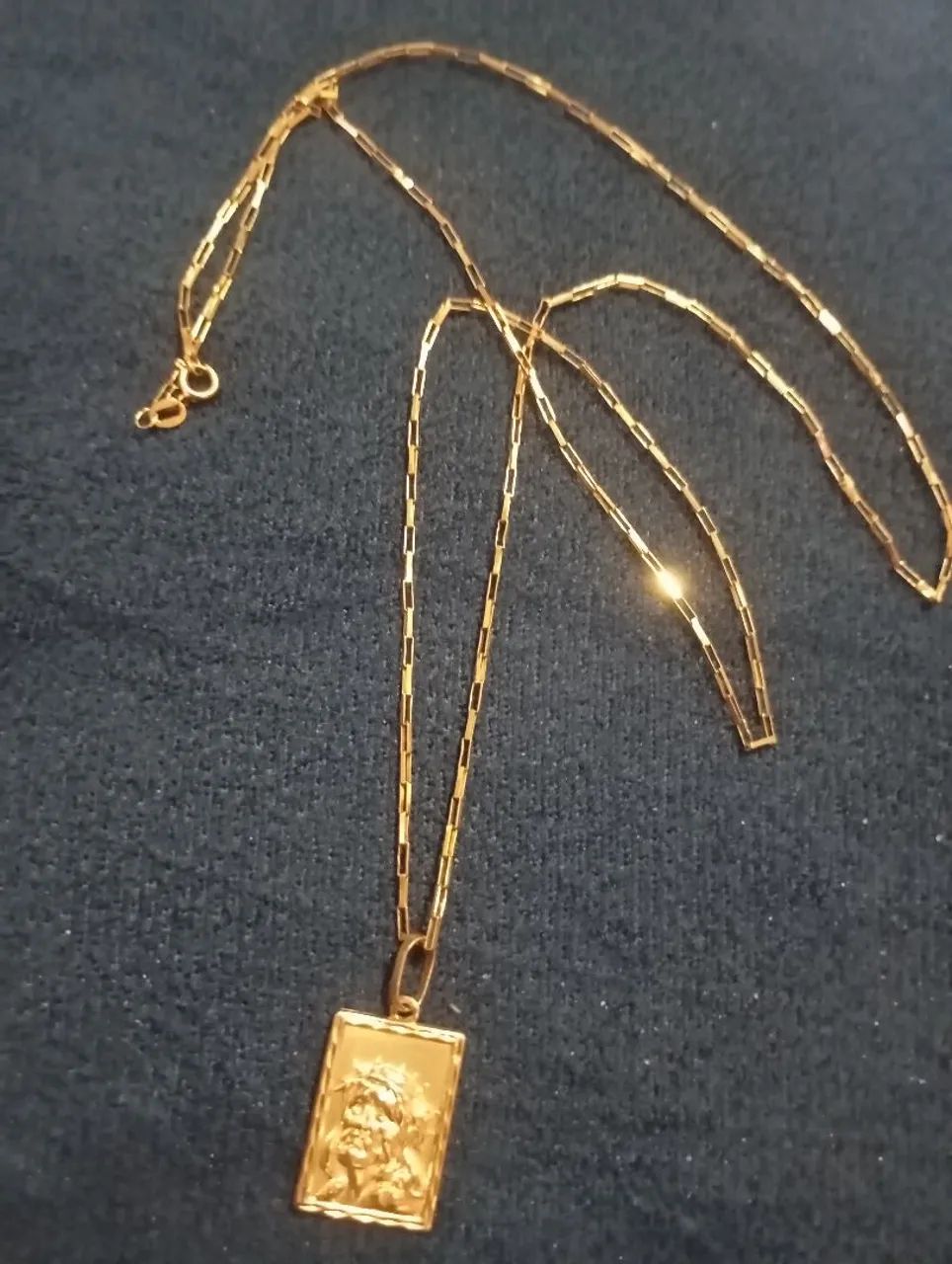 Cordão de ouro 18 maciço - Foto 4