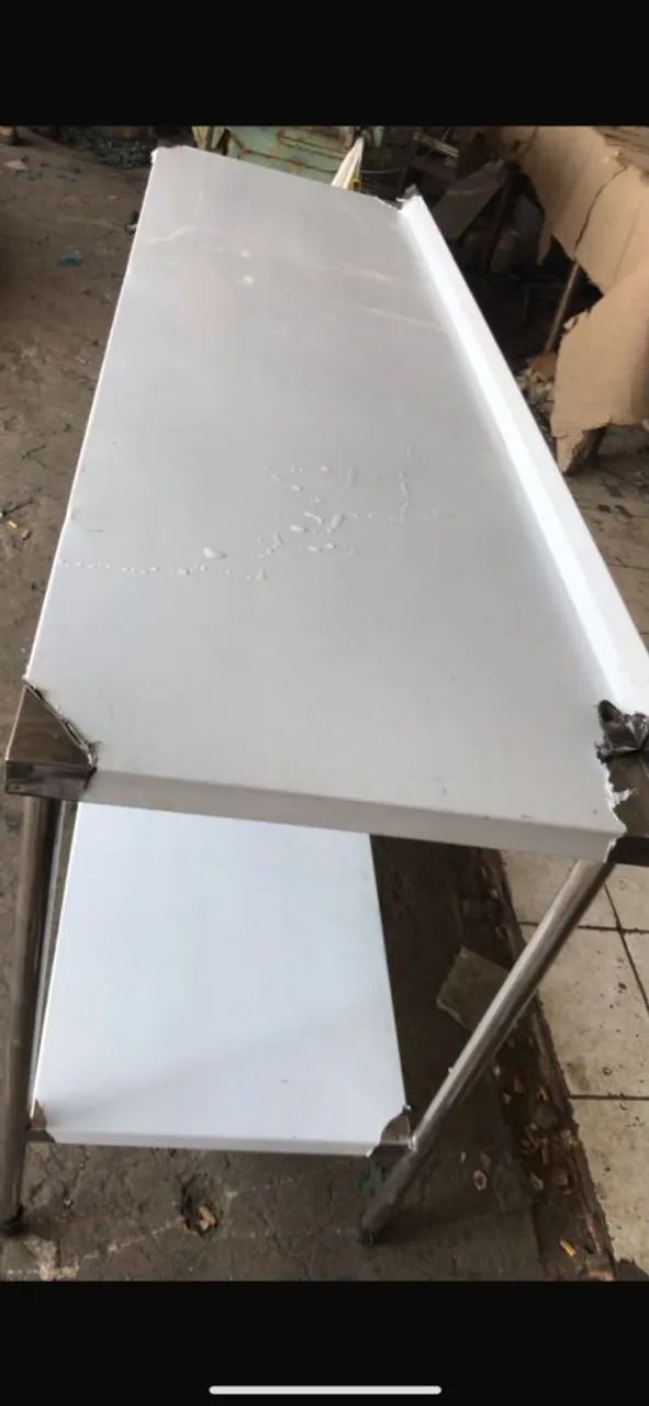 Bancada de aço inox 