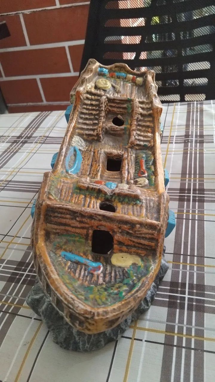 Decoração de aquário,  Barco Caravela - Foto 2