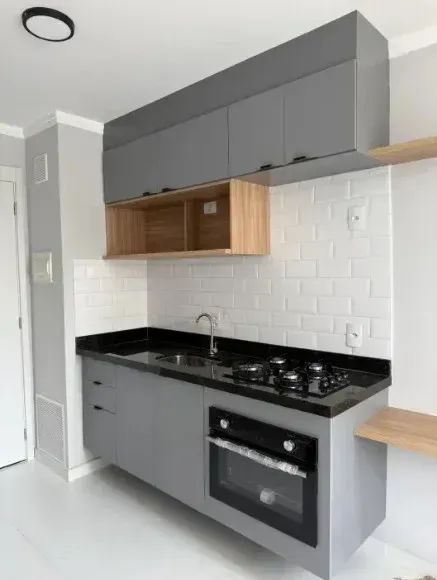 Apto 1 dorm com sala separado na rua Faustolo - Foto 4