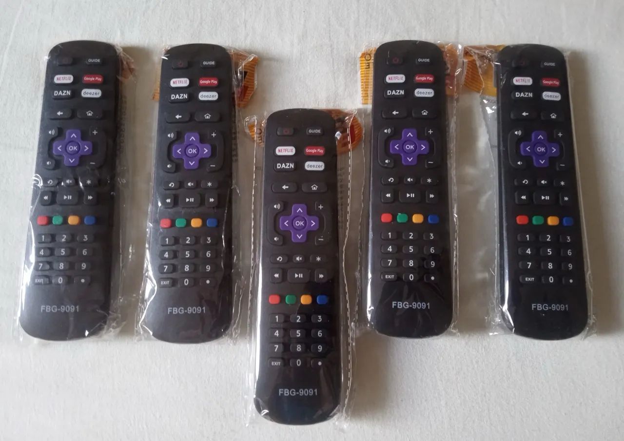 Controle remoto da tv roku