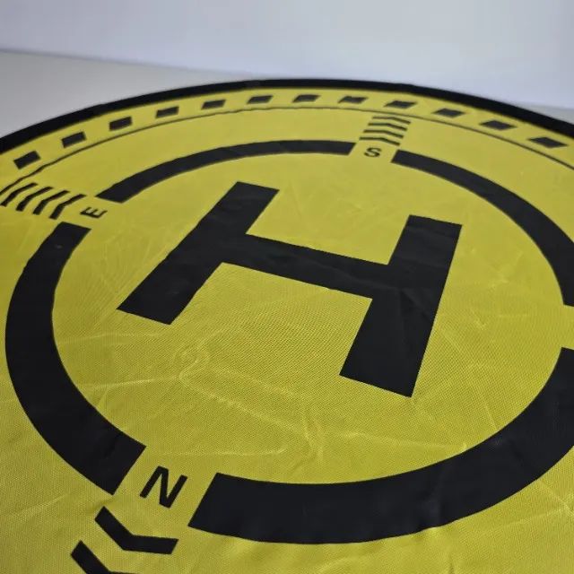 Heliponto Pista de Pouso Plataforma Pad Landing Drone 73cm - Foto 4