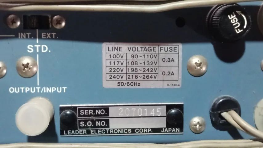 Frequencímetro de bancada LEADER - RARIDADE - Foto 5