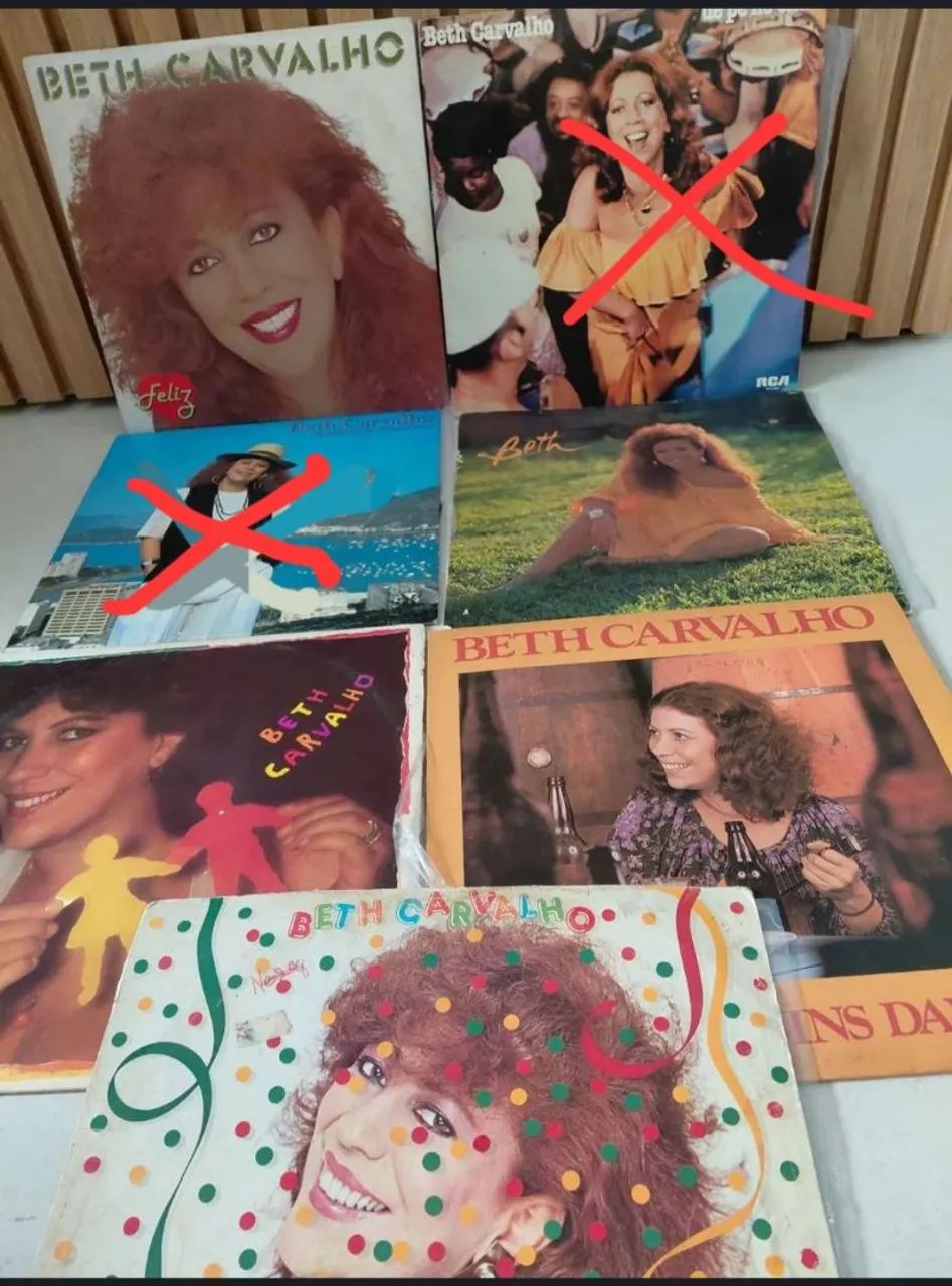  lp vinil Beth carvalho R$ 10 cada