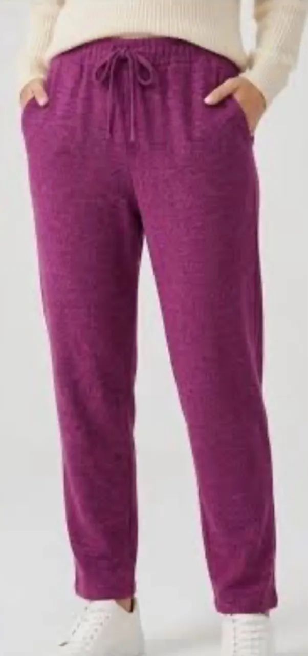 calça lã roxa