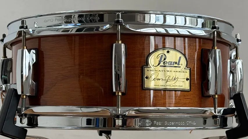 Caixa Pearl Omar Hakim Signature 13 - Profissional - Instrumentos