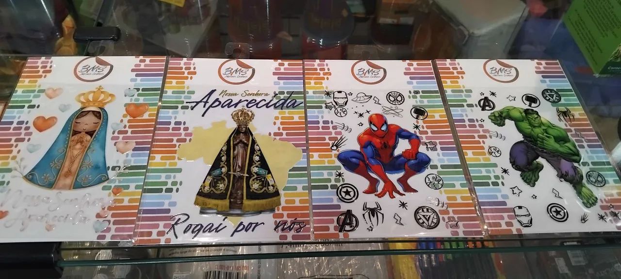Adesivos criativos Decorados Diversos