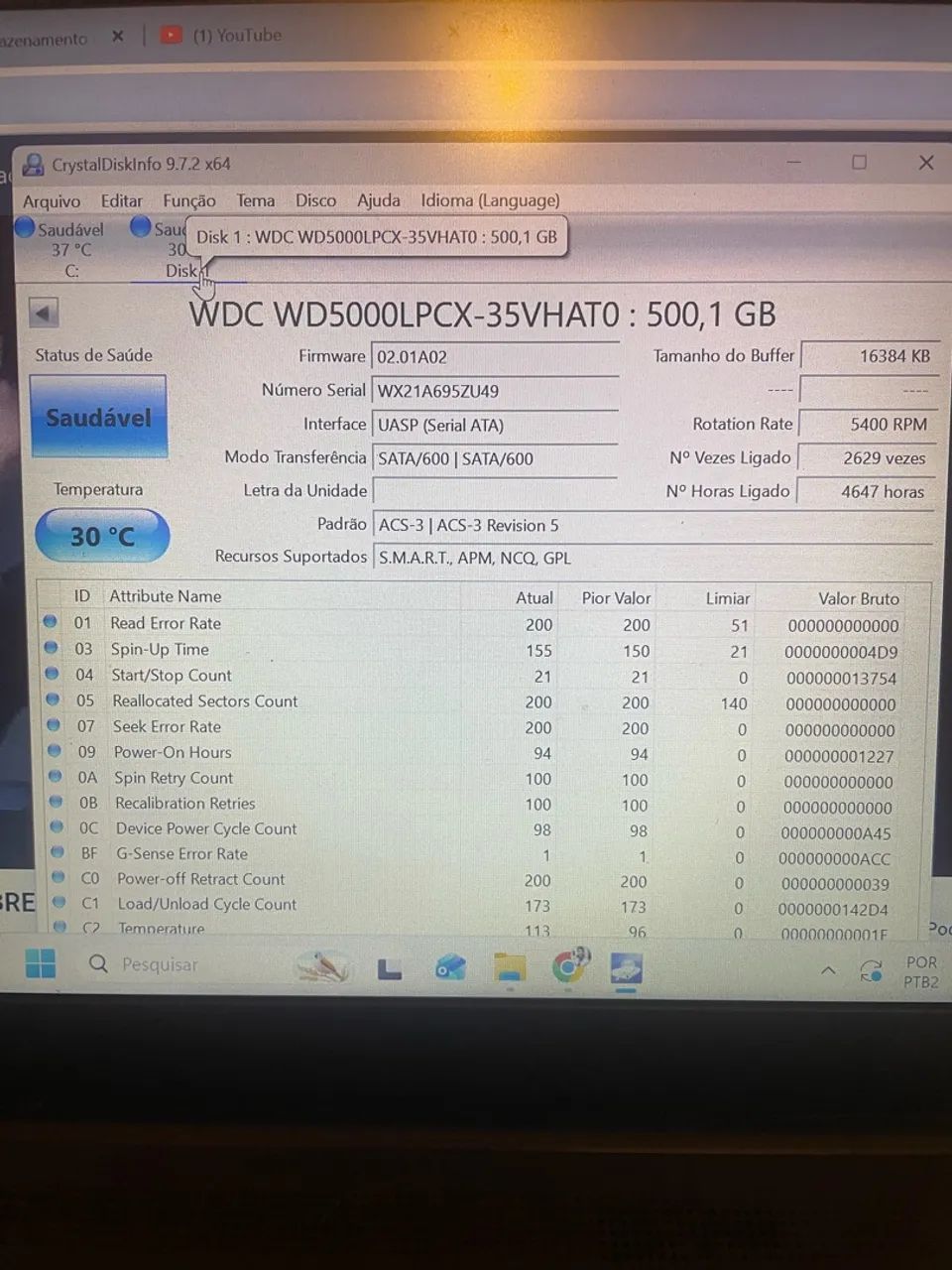 HDs 500 GB - Saudável - Foto 4