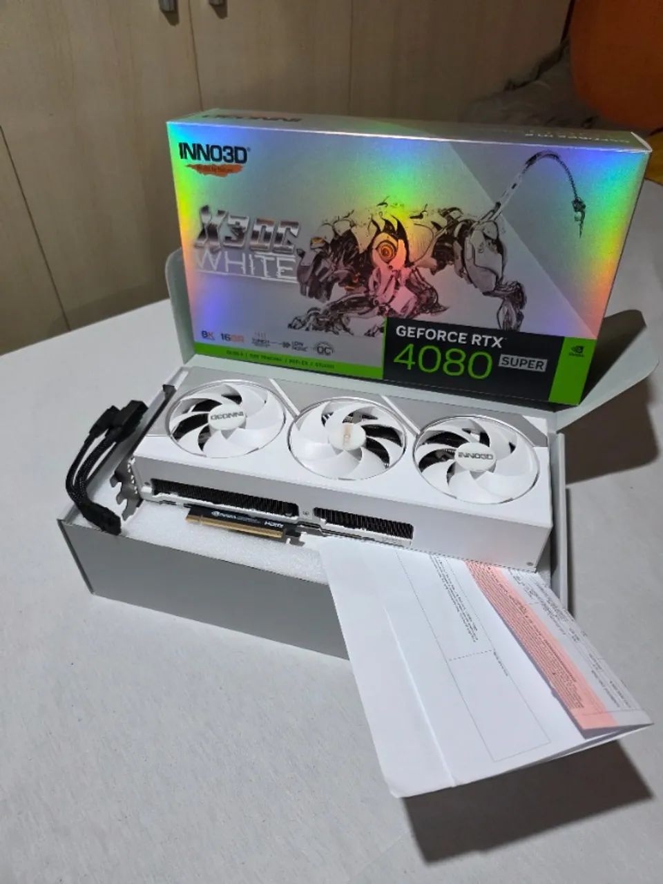 RTX 4080 Super 16GB Inno3D X3 OC - NF e Garantia - Placas de Vídeo
