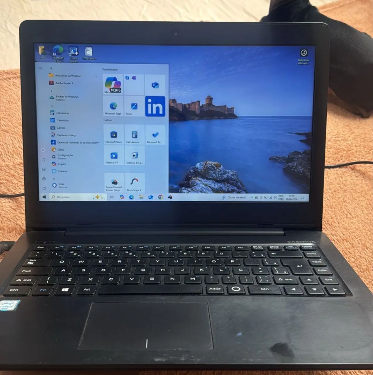 Notebook positivo, memória de 1tb