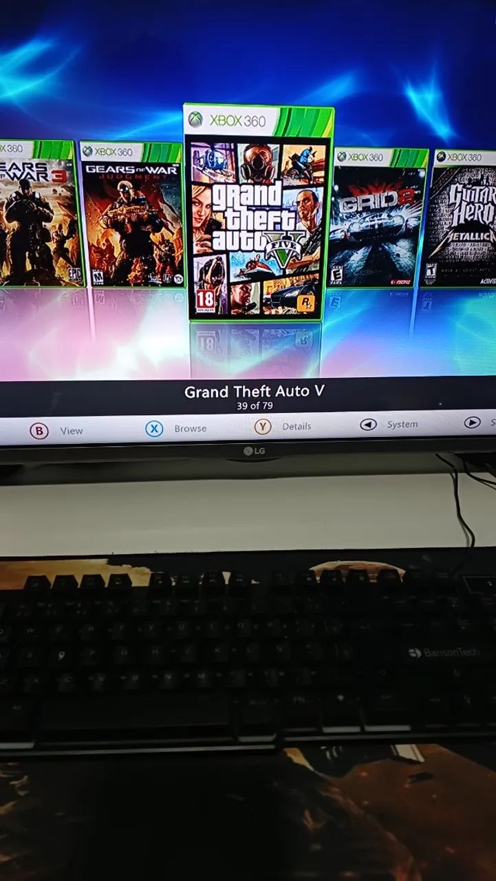 Hd exploit 500 Gb xbox 360 Com + de 70 Jogos