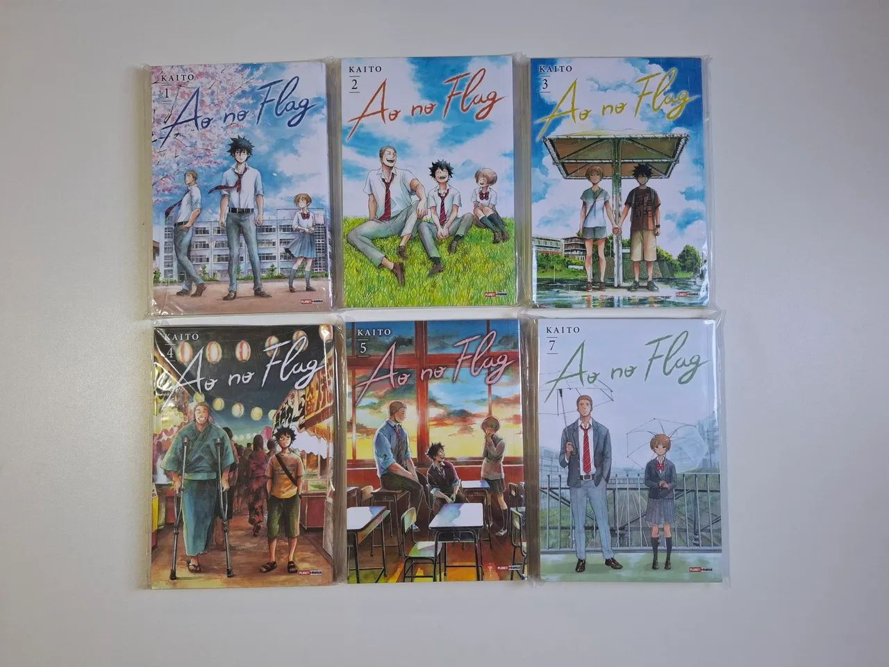Ao no Flag vol 1 ao 5 e 7