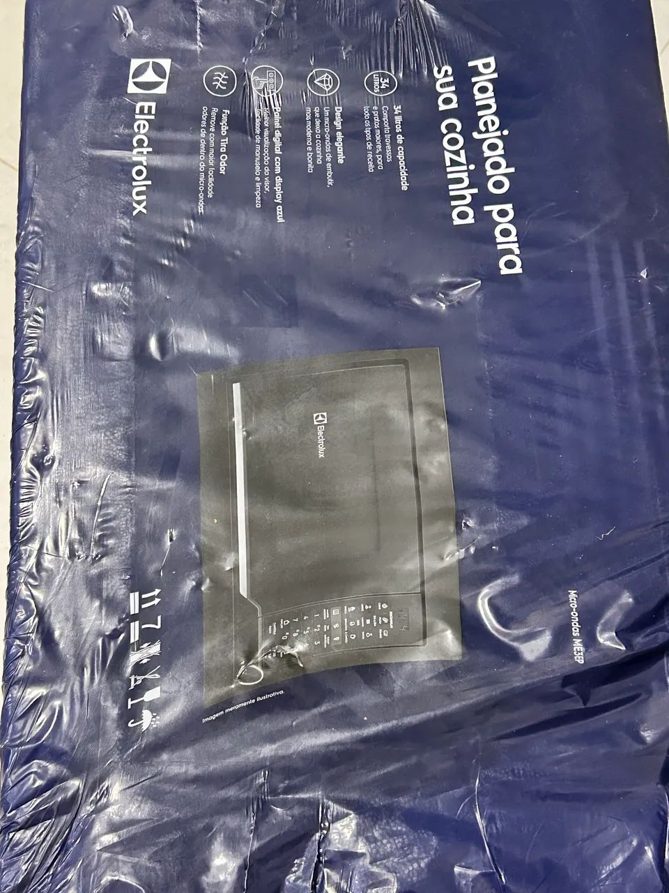 Micro-ondas de embutir 34 litros Electrolux