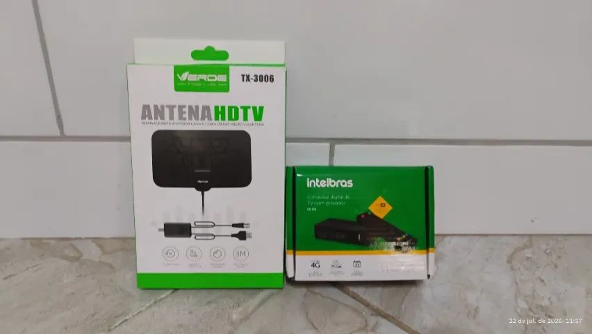 Antena Interna e Conversor Digital para TV - Foto 3