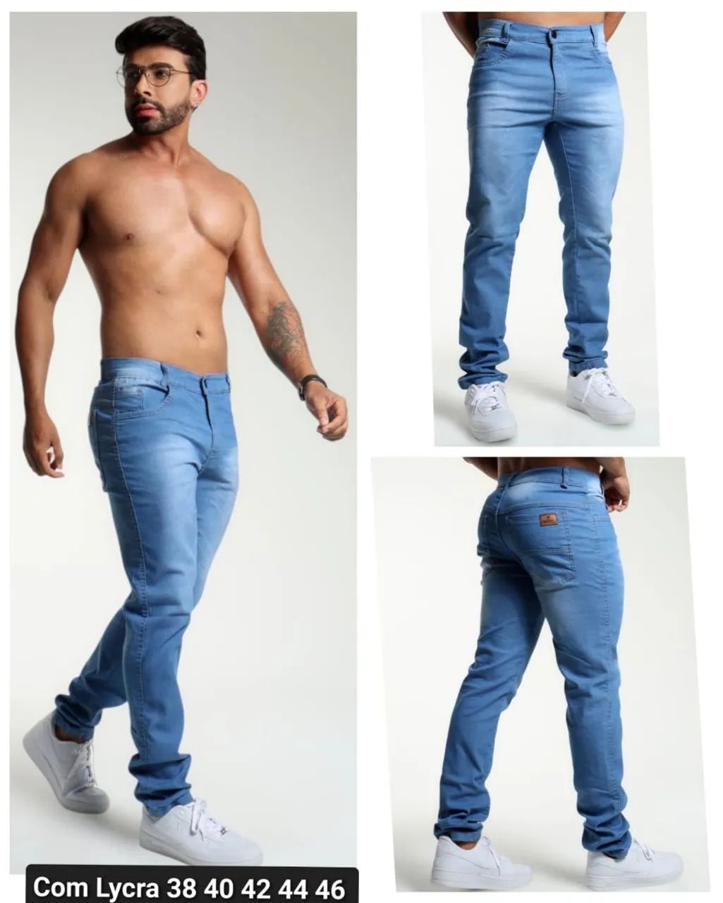 Calças Jeans Masculina  - Foto 4