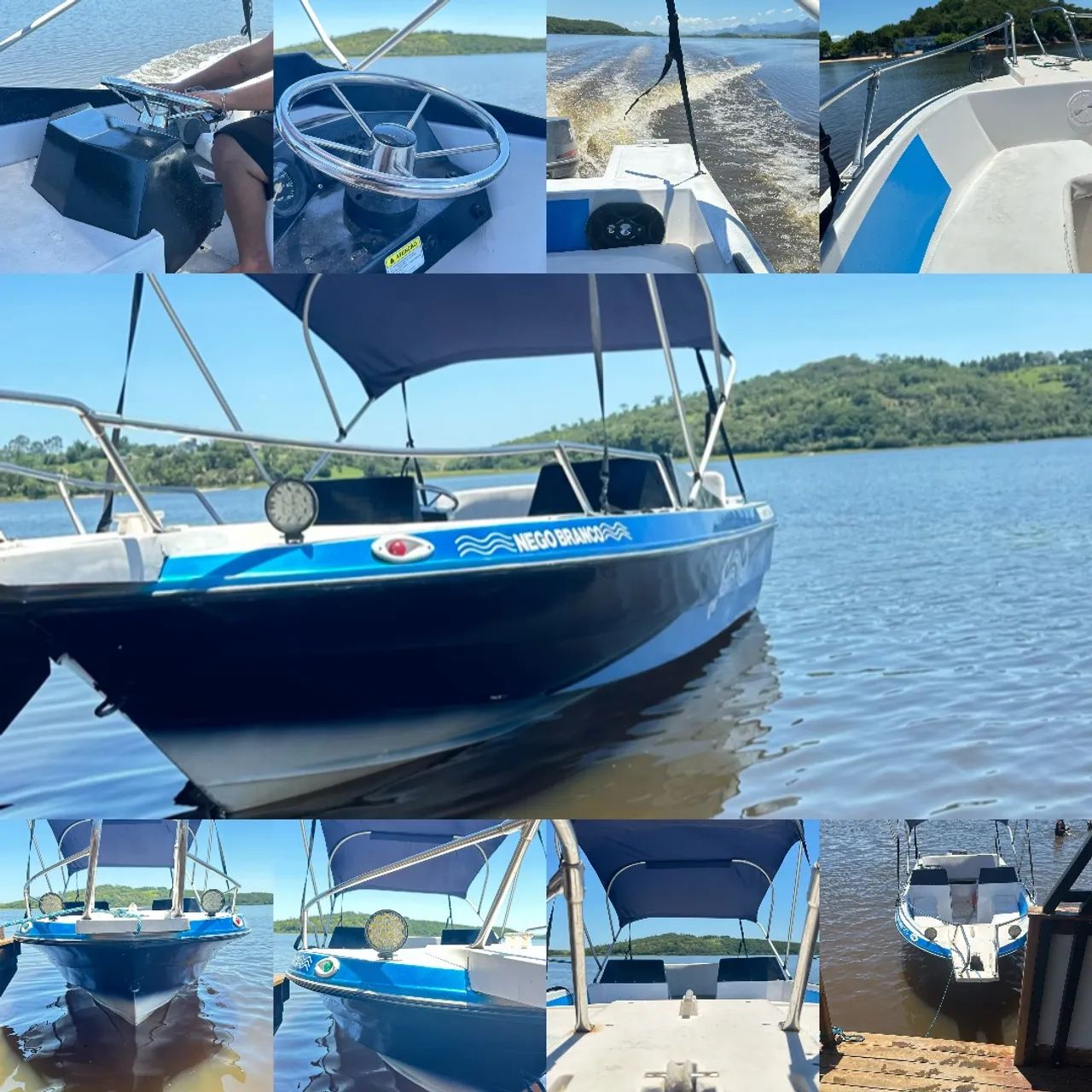 Lancha Vendo ou Troco - Foto 4