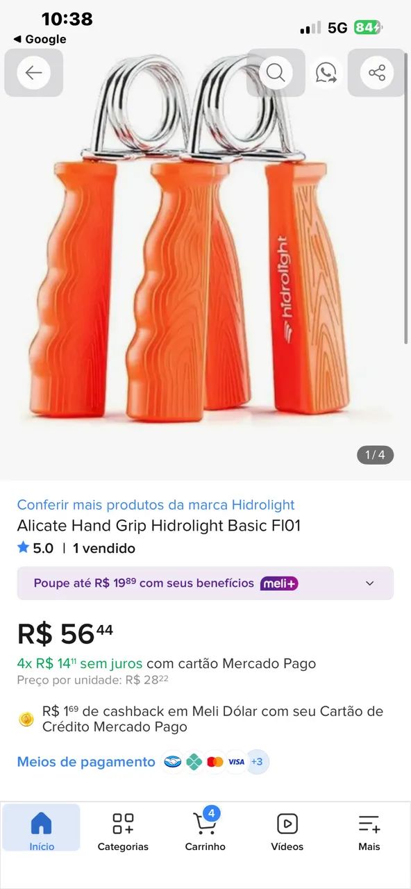 HAND GRIP HIDROLIGHT ORIGINAL - 24,99 - Foto 3