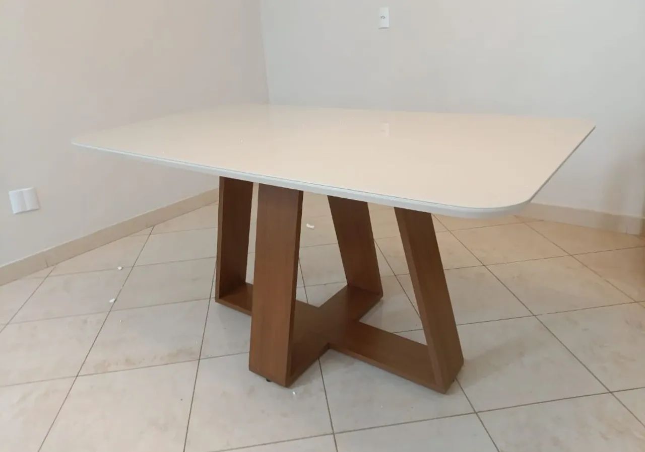 Mesa de jantar primus com 6 cadeiras  - Foto 2