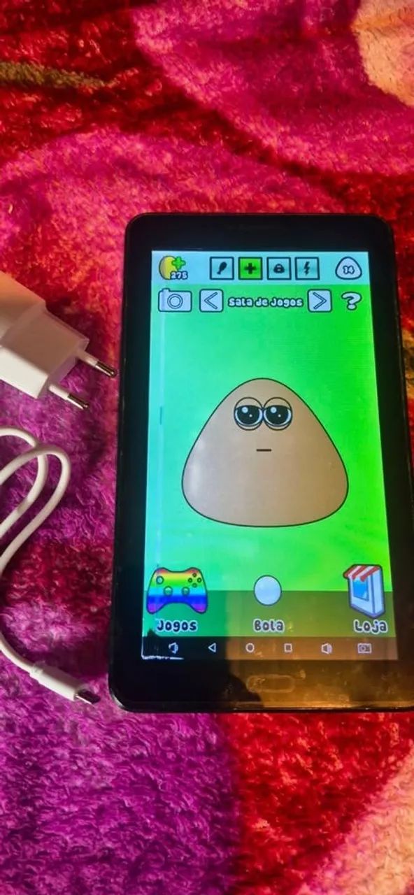 Tablet+100+reais+com+carregador+ - Foto 3