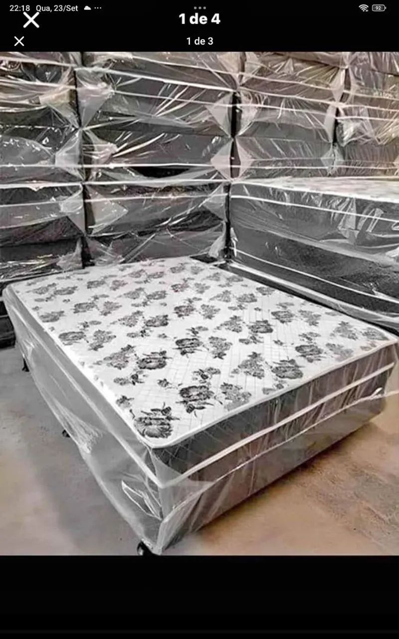 Cama box confortável d33 6cm - Foto 2
