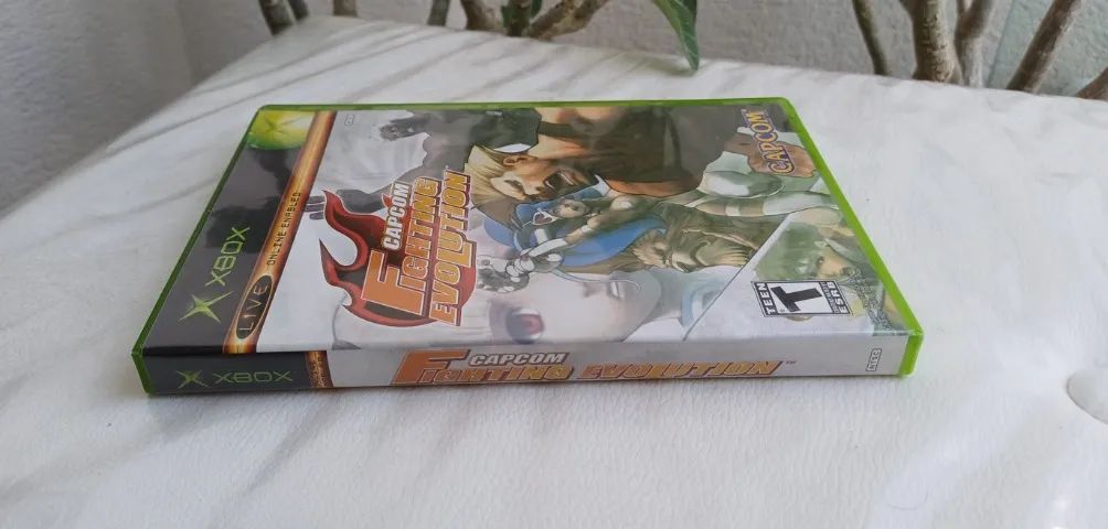 Jogo Capcom Fighting Evolution Xbox Completo Impecável - Foto 4